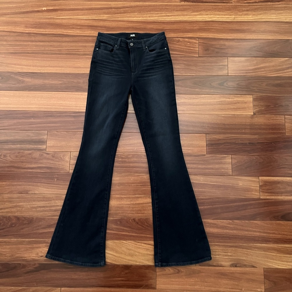 PAIGE JEANS DENIM FLARE DESIGNER 29